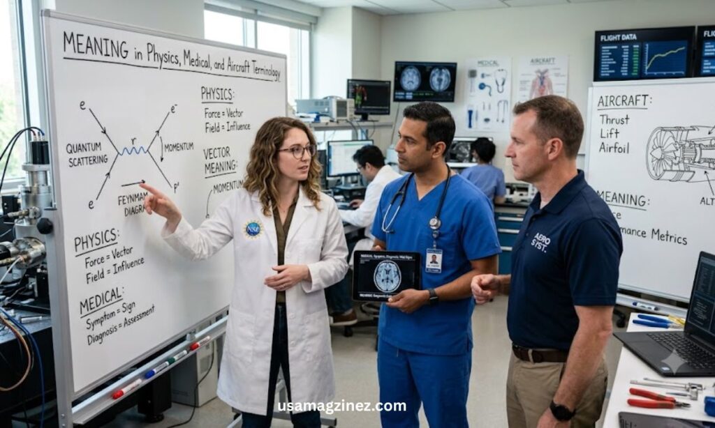 Meaning in Physics, Medical, and Aircraft Terminology