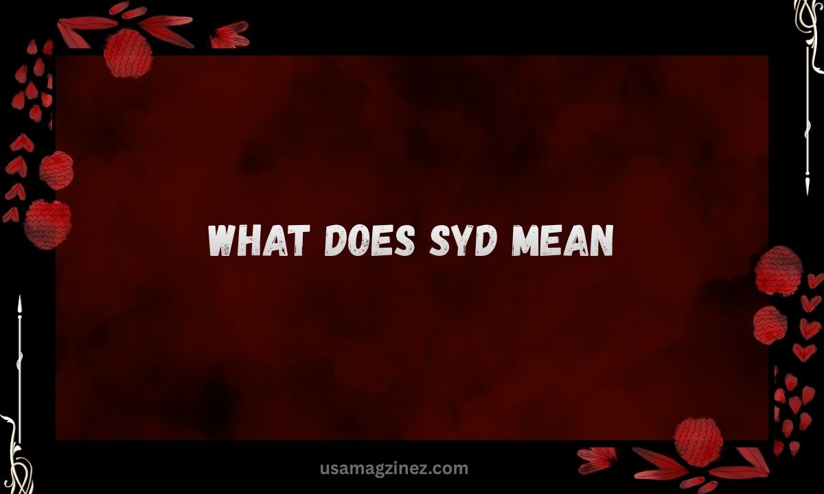 What Does SYD Mean Text Meaning Explained Fast