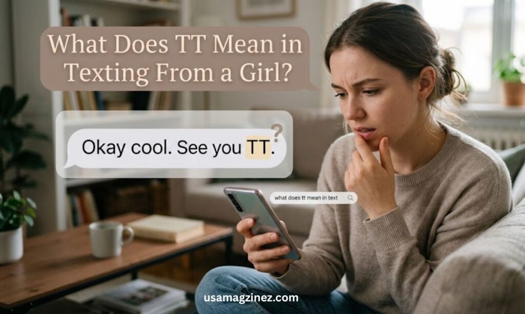 What Does TT Mean in Texting From a Girl