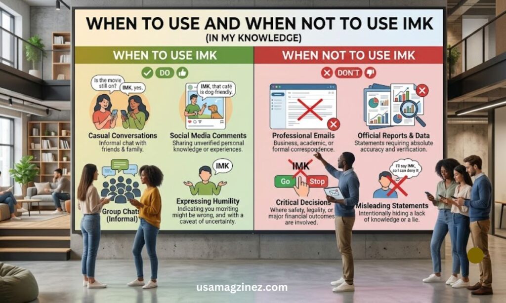 When to Use and When Not to Use IMK